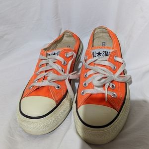 Vintage Converse All Star Orange Mule Sneakers